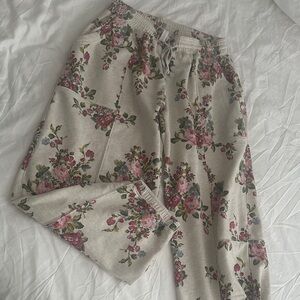 Floral Patterned Jogger Pants - Daily Practice by Anthropologie